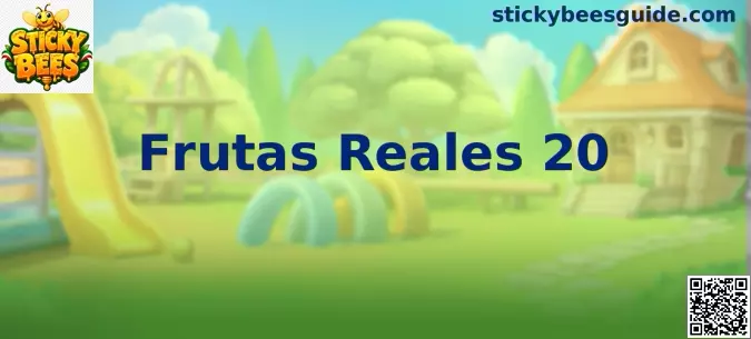 Vista principal del juego Frutas Reales 20 con estética frutal y rodillos clásicos