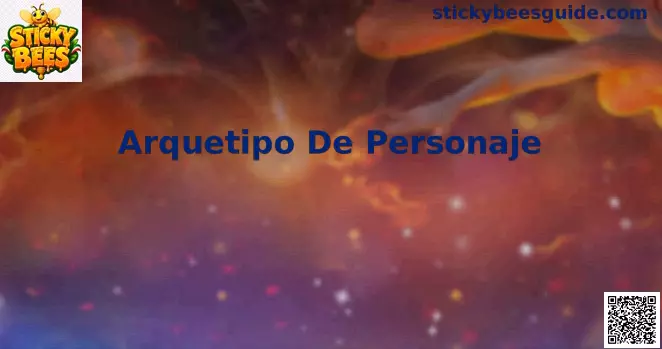 Arquetipo de personaje en Sticky Bees con abejas y roles de juego