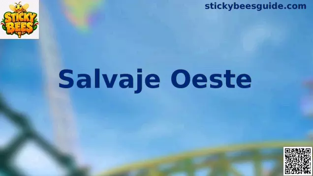Mapa del Salvaje Oeste en Sticky Bees