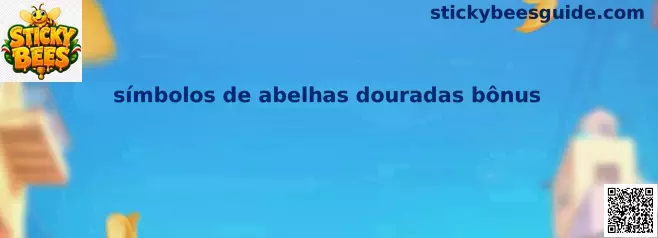 símbolos de abelhas douradas bônus en Sticky Bees