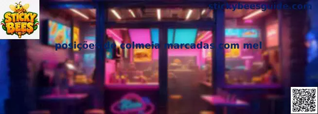 posições de colmeia marcadas com mel en Sticky Bees