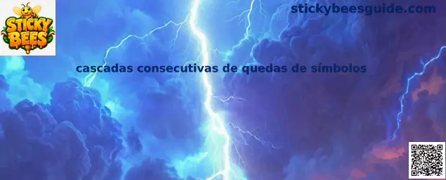 Cascadas consecutivas de quedas de símbolos en Sticky Bees
