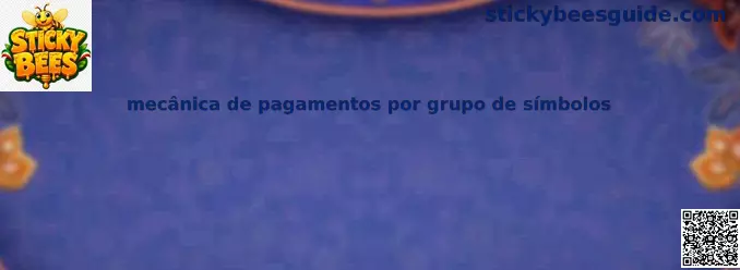 Mecánica de pagos por grupo de símbolos en Sticky Bees