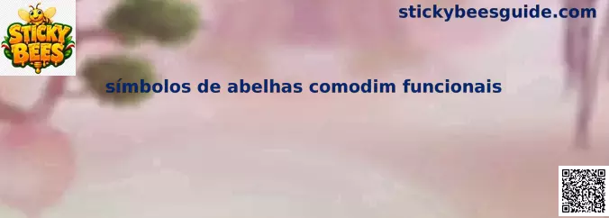 símbolos de abelhas comodim funcionais