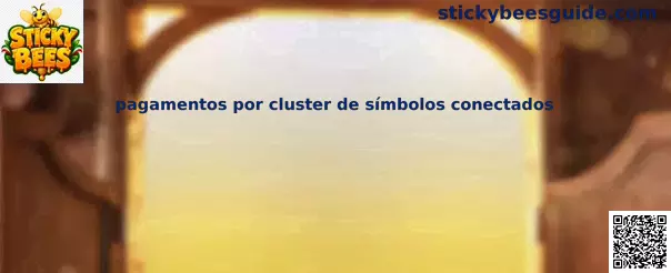 Pagamentos por cluster de símbolos conectados en Sticky Bees