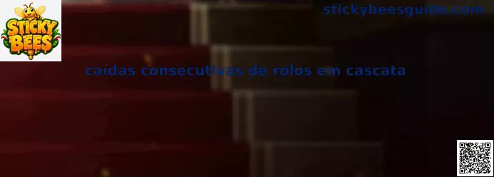 Caídas consecutivas de rolos em cascata en Sticky Bees