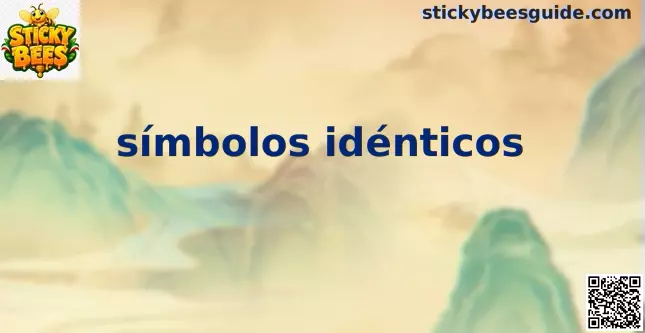 Símbolos idénticos y mecánicas de pago en el juego Sticky Bees