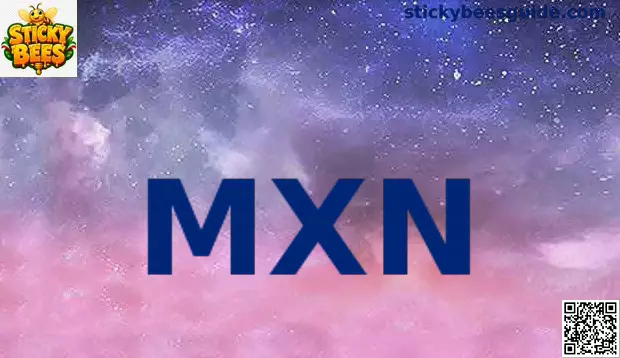 Guía visual sobre MXN en Sticky Bees para usuarios en México