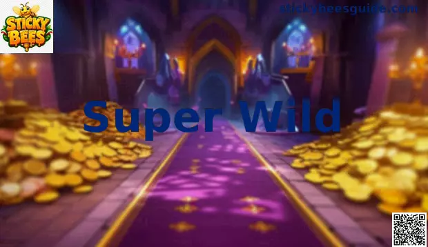 Funcionamiento del Super Wild en Sticky Bees