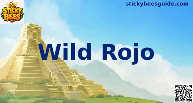 Wild Rojo en Sticky Bees con abejas Super Wild en una cuadricula de juego