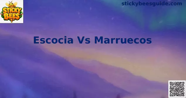 Escocia Vs Marruecos