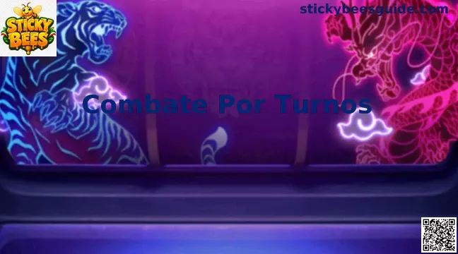 Escena estratégica inspirada en combate por turnos con decisiones tácticas y planificación de equipo