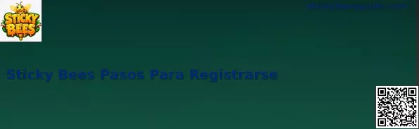 Formulario Oficial de Registro Sticky Bees