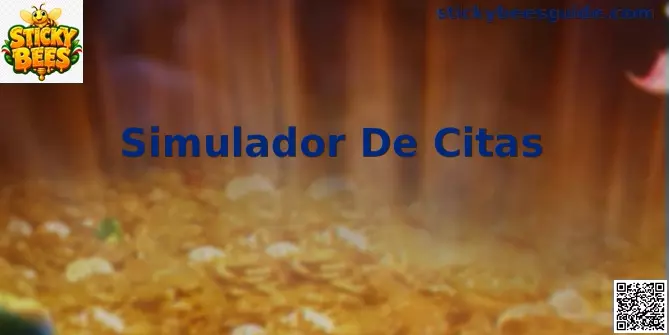 Interfaz y personajes del Simulador De Citas en Sticky Bees México